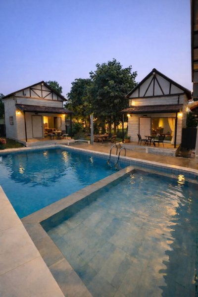 บรรยากาศของ The Scarecrow House