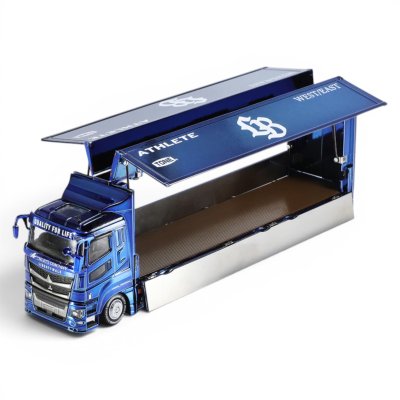 GCD - LB Trucks Mitsubishi Fuso Super Great, Chrome Blue Liberty Walk (APA XPO 25)