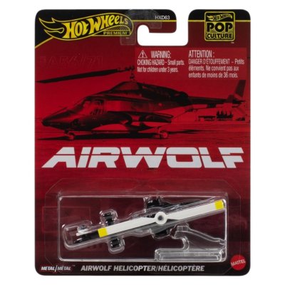 HOT WHEELS PREMIUM - POP CULTURE AIRWOLF HELICOPTER