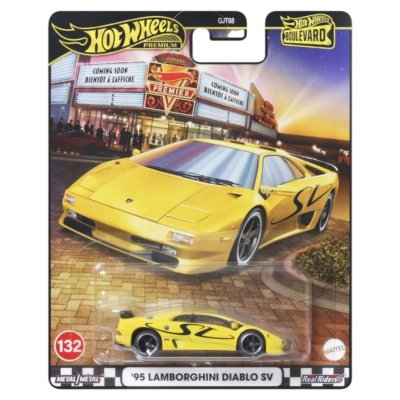 HOT WHEELS PREMIUM - BOULEVARD no.132 1995 LAMBORGHINI DIABLO SV