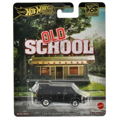 HOT WHEELS PREMIUM - POP CULTURE OLD SCHOOL 1979 DODGE RAM VAN