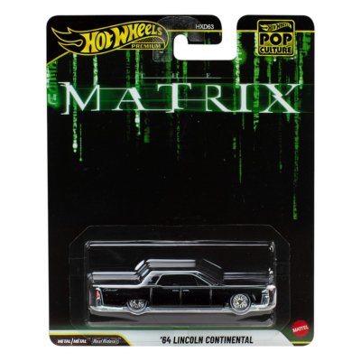 HOT WHEELS PREMIUM - POP CULTURE THE MATRIX 1964 LINCOLN CONTINENTAL
