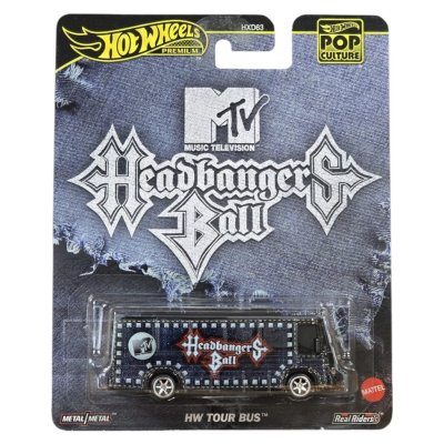 HOT WHEELS PREMIUM - POP CULTURE MTV HW TOUR BUS