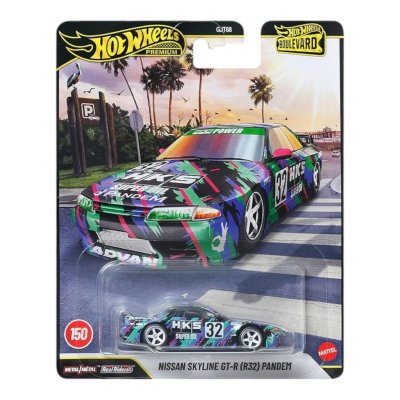 HOT WHEELS PREMIUM - BOULEVARD no.150 NISSAN SKYLINE GT-R R32 PANDEM HKS