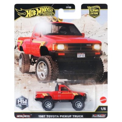 HOT WHEELS PREMIUM - 1987 TOYOTA PICKUP TRUCK HILUX
