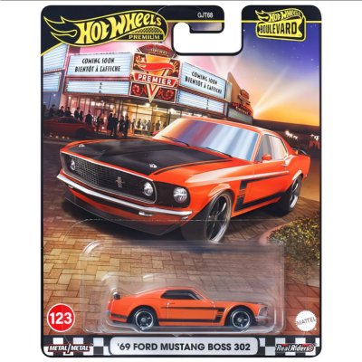 HOT WHEELS PREMIUM - BOULEVARD no.123 1969 FORD MUSTANG BOSS 302