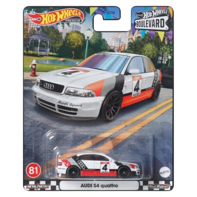 HOT WHEELS PREMIUM - BOULEVARD no.81 AUDI S4 quattro