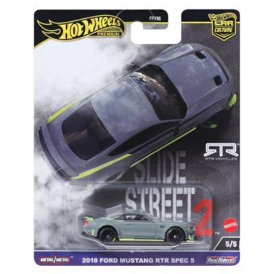HOT WHEELS - PREMIUM 2018 FORD MUSTANG RTR SPEC 5