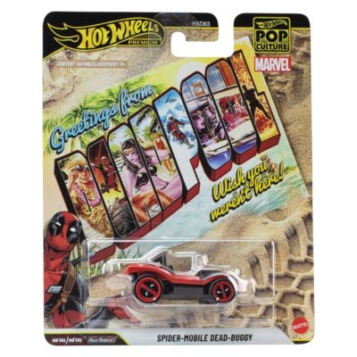 HOT WHEELS PREMIUM - POP CULTURE MARVEL SPIDER-MOBILE DEAD-BUGGY