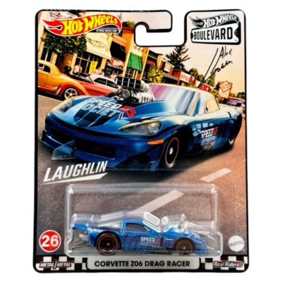 HOT WHEELS PREMIUM - BOULEVARD no.26 CORVETTE Z06 DRAG RACER
