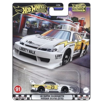 HOT WHEELS PREMIUM - BOULEVARD no.91 LB SUPER SILHOUETTE NISSAN SILVIA S15 LBWK LIBERTY WALK