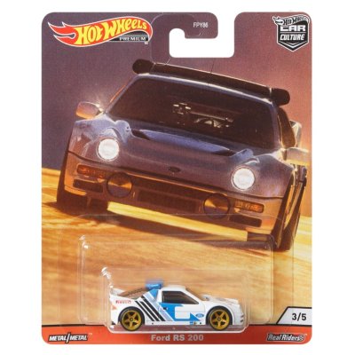 HOT WHEELS PREMIUM - FORD RS 200