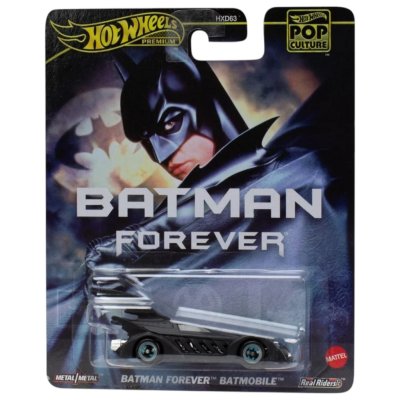 HOT WHEELS PREMIUM - POP CULTURE BATMAN FOREVER BATMOBILE