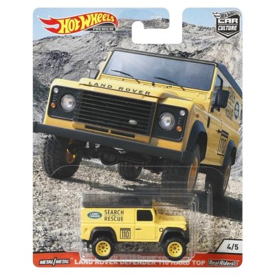 HOT WHEELS PREMIUM - LAND ROVER DEFENDER 110 HARD TOP
