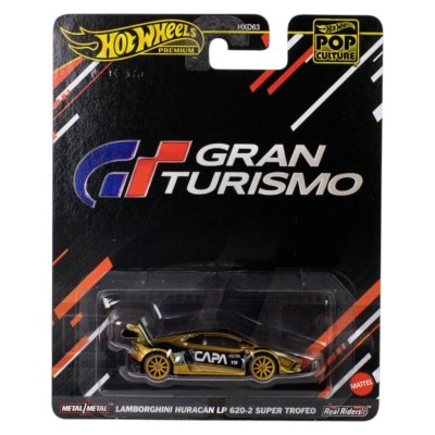 HOT WHEELS PREMIUM - POP CULTURE GRAN TURISMO LAMBOGHINI HURACAN LP 620-2 SUPER TROFEO