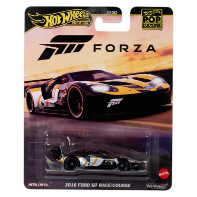 HOT WHEELS PREMIUM - POP CULTURE FORZA 2016 FORD GT RACE/COURSE