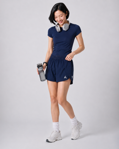 POMEZY - LYRIC Running Shorts กางเกงวิ่งผู้หญิง (ไม่มีซับใน)