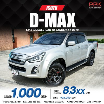 2018 ISUZU D-MAX 1.9 Ddi Z