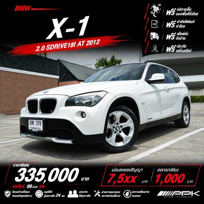 2012 BMW X1 2.0 E84  sDrive18i SUV