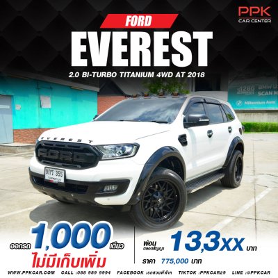2018 Ford Everest 2.0 Titanium+ 4WD