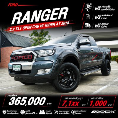 2018 Ford RANGER 2.2 Open Cab  XLT Hi-Rider Pickup