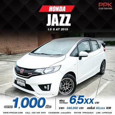 2015 HONDA JAZZ 1.5 i-VTEC S