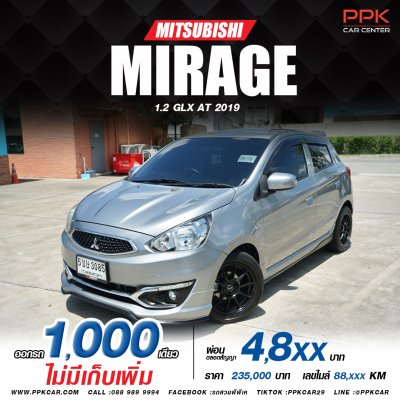 2019 MITSUBISHI MIRAGE 1.2 GLX