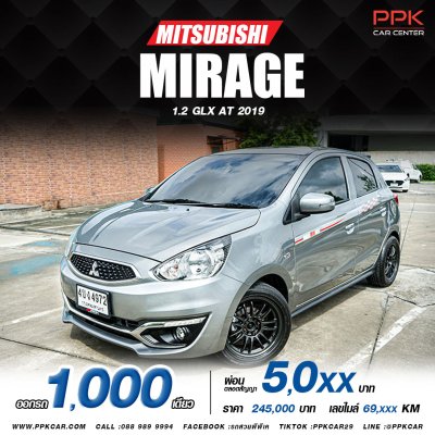 2019 MITSUBISHI MIRAGE 1.2 GLX