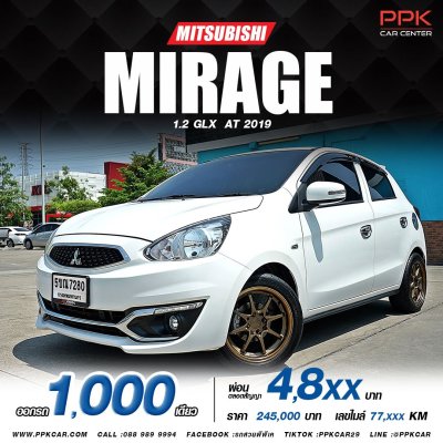 2019 MITSUBISHI MIRAGE 1.2 GLX