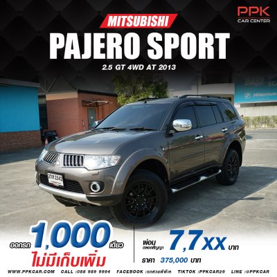 2013 MITSUBISHI PAJERO SPORT 2.5 GT 4WD