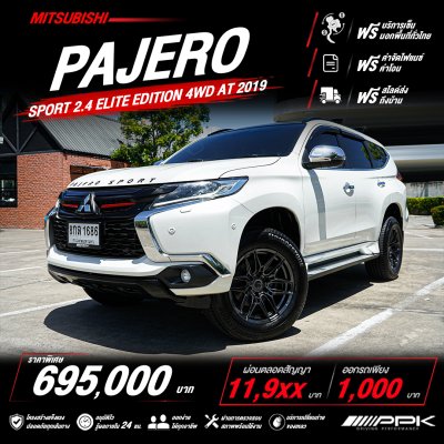 2019 Mitsubishi PAJERO SPORT 2.4  GT Premium Elite Edition 4WD SUV