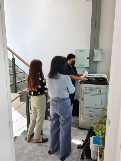 ติดตั้งเครื่องถ่ายเอกสาร ออฟฟิศย่านอโสก