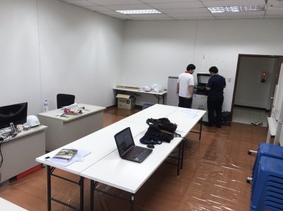 ติดตั้งเครื่องถ่ายเอกสาร ไซต์งานจังหวัดชลบุรี