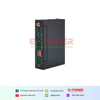 Cellular M2M IoT RTU (4DIN,4AIN/PT100,4Relay,1TH,USB)