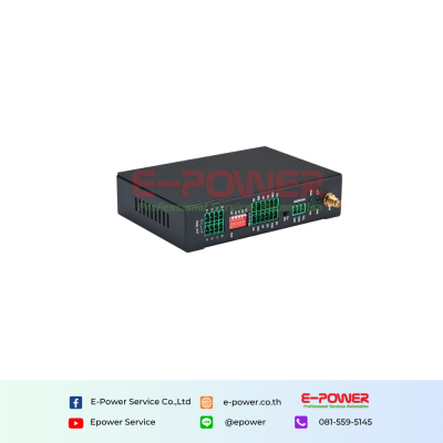 Cellular M2M IoT RTU (4DIN,4AIN/PT100,4Relay,1TH,USB)