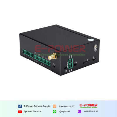 Cellular M2M IoT RTU (4DIN, 4Relay, 1TH, USB, RS485)