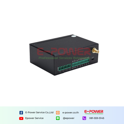 Cellular M2M IoT RTU (4DIN, 4Relay, 1TH, USB, RS485)