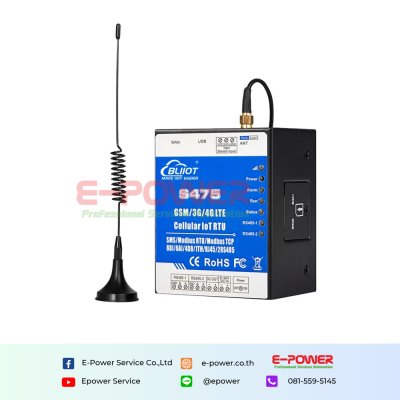 Cellular M2M IoT RTU (8DIN,6AIN,4Relay, Modbus MQTT)