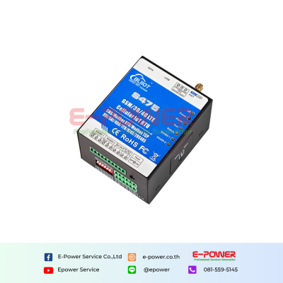 Cellular M2M IoT RTU (8DIN,6AIN,4Relay, Modbus MQTT)