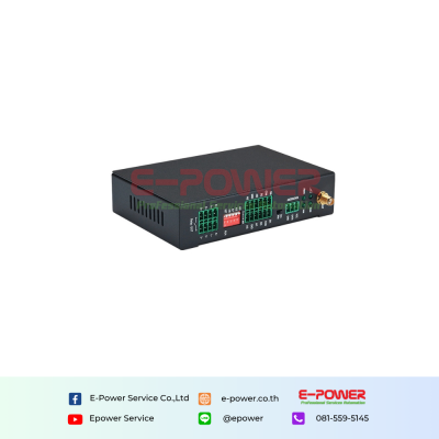 Cellular M2M IoT RTU (8DIN,6AIN/PT100,4Relay,1TH,USB,RS485)