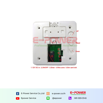 GSM Senior Telecare / GSM Security Alarm System