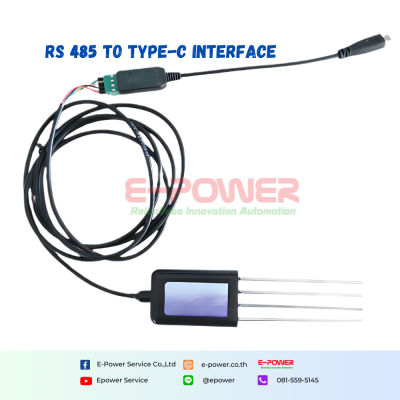 RS485 Modbus Agricultural Irrigation Humidity Salinity NPK PH EC Temperature Soil Monitor Sensor