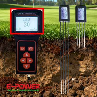 High Accuracy Soil Analyzer RS485 Soil 8 In 1 Soil Temperature Moisture