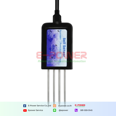 Manufacturer USB Type-C Output 8 In 1 Integrated Soil NPK Soil pH Sensor