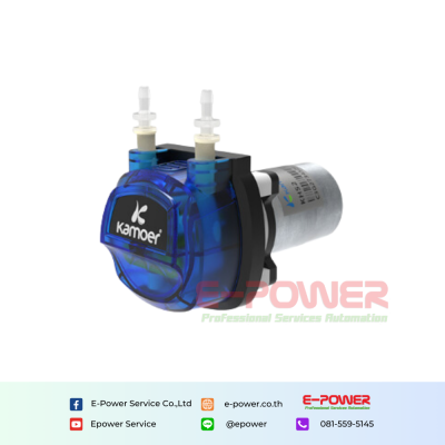 KHS2 Kamoer Peristaltic Pump ปั๊มสำหรับโดสสารละลายของเหลว (Dosing Liquid Transfer) KHS2 Kamoer Peristaltic Pump ปั๊มสำหรับโดสสารละลายของเหลว (Dosing Liquid Transfer)