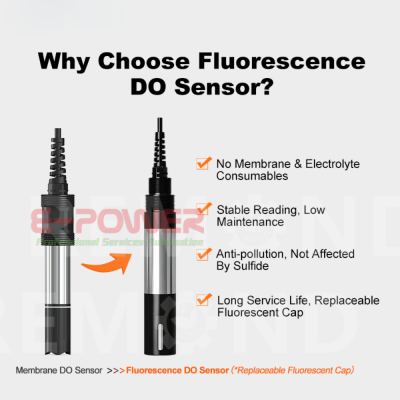 REMOND Optical DO Sensor Replaceable Membrane Head RS485