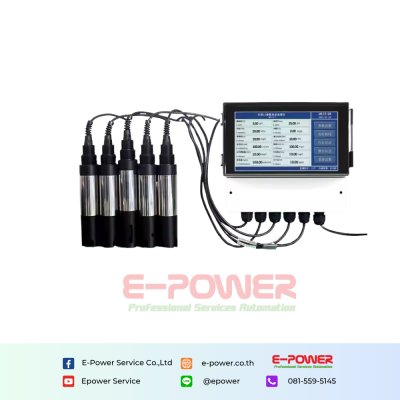 Remond Multiparameter Water Quality Meter pH Electrode EC Sensor/ DO Sensor/ Turbidity Sensor