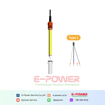 Remond High Accuracy Industrial Online pH Glass Electrode pH Sensor