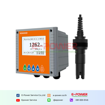 REMOND Conductivity TDS Salinity Meter Data Storage Automatic EC Meter