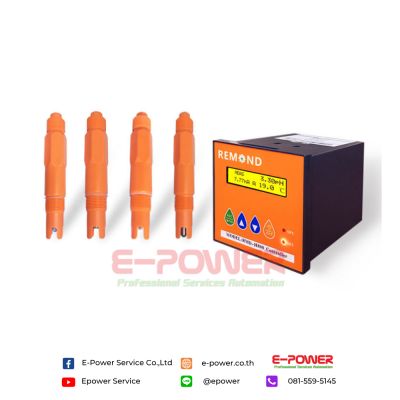 REMOND Factory Low Price High Precision Industrial PH/ORP Sensor Controller PT1000 Temperature Sensor